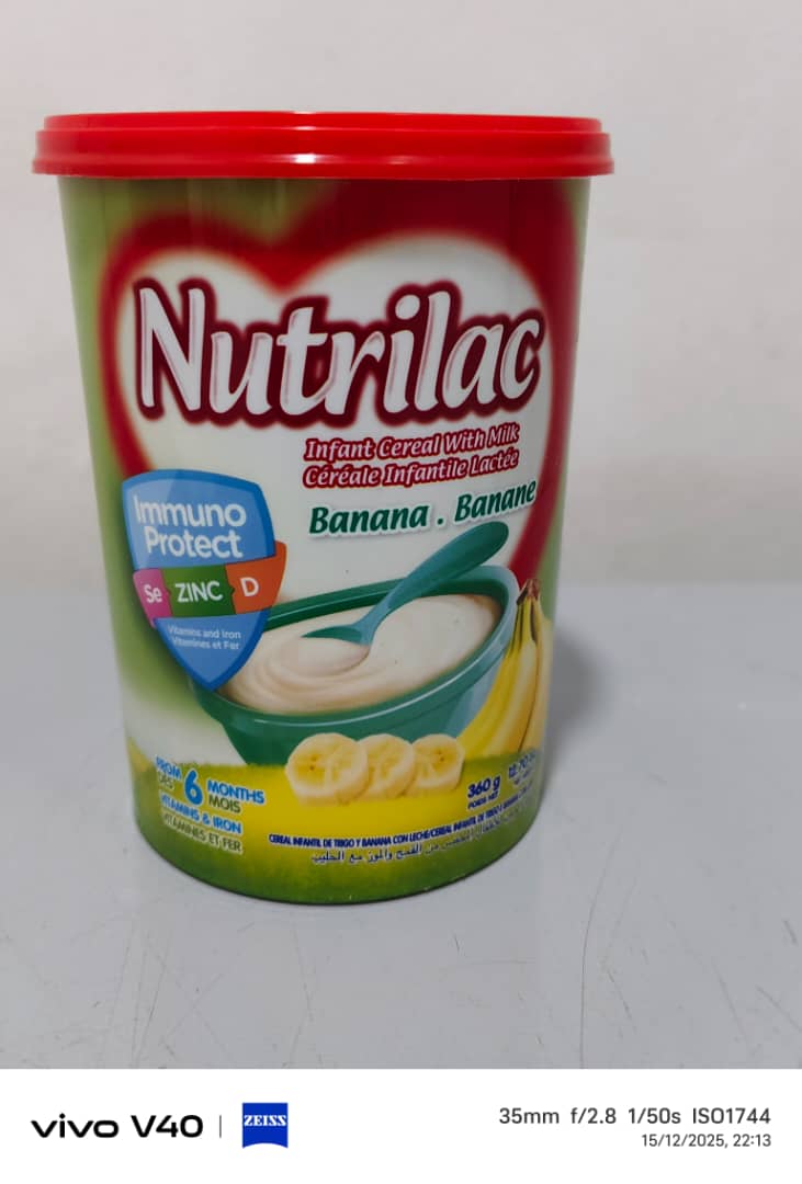 Nutrilac Banana Follow-Up Formula 360g 
