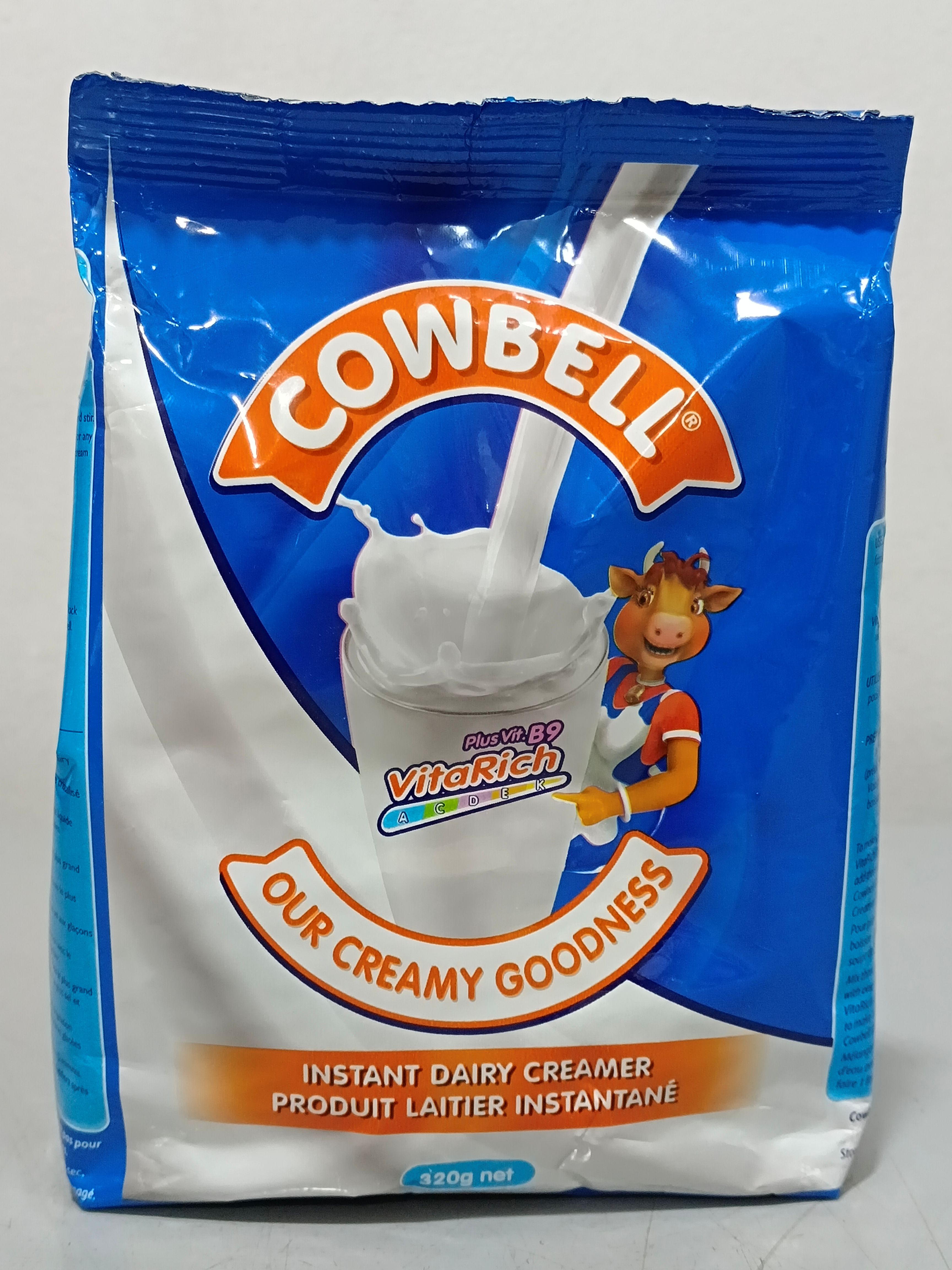 Cowbell Instant Dairy Creamer Refill 320g 