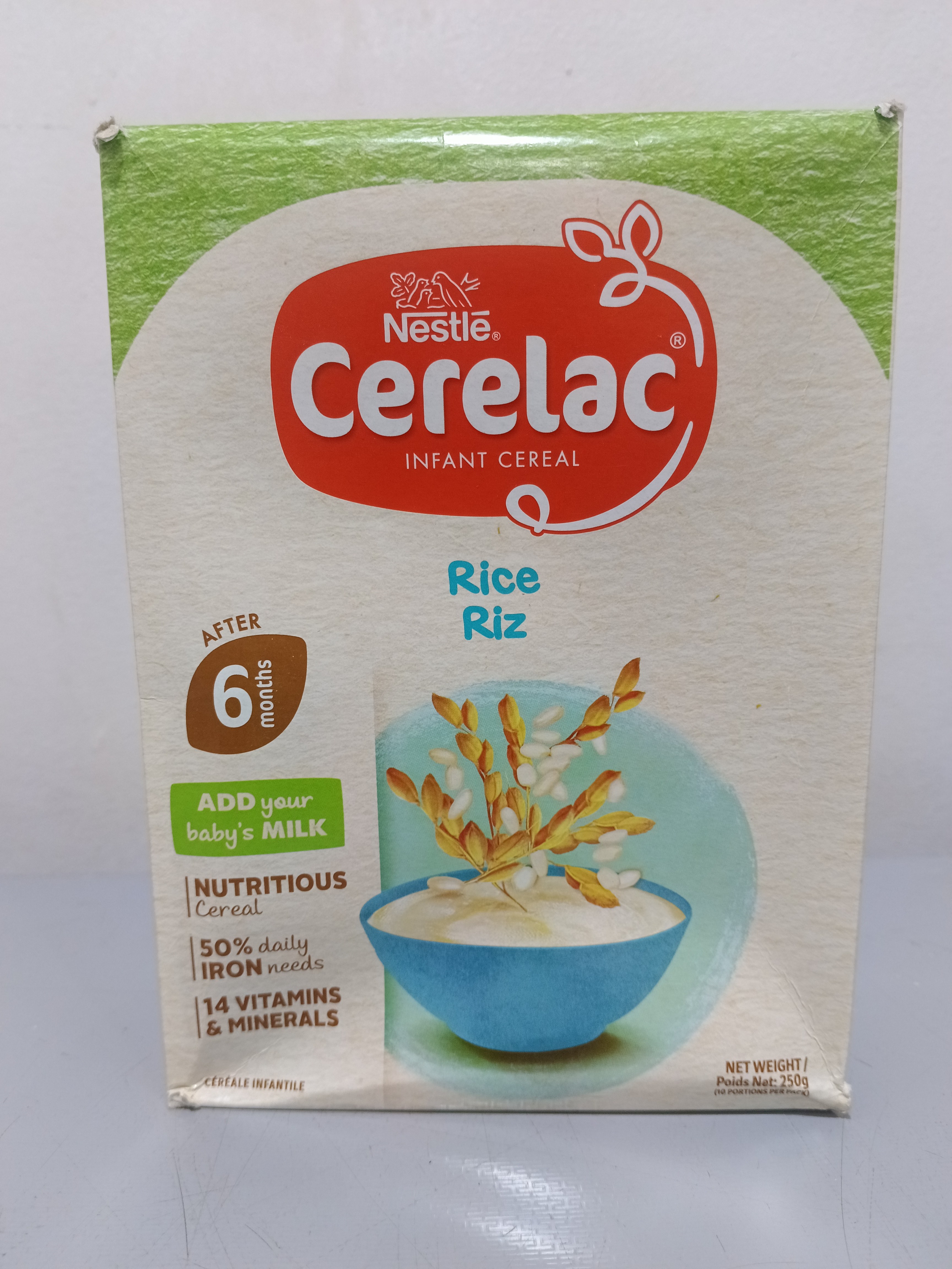 Cerelac Infant Cereal – Rice 250g 