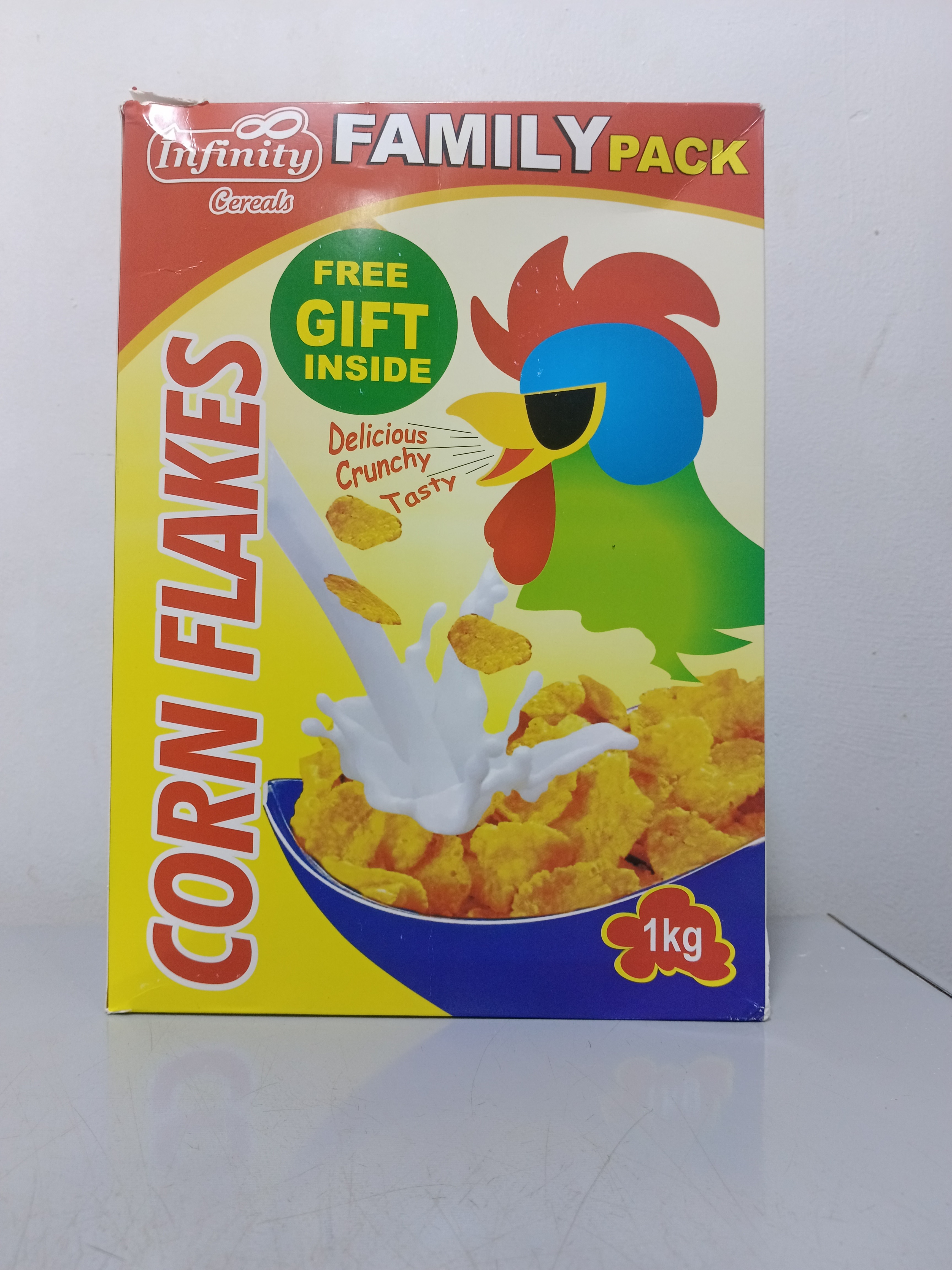 Infinity Cornflakes Cereal – 1kg Family Pack 