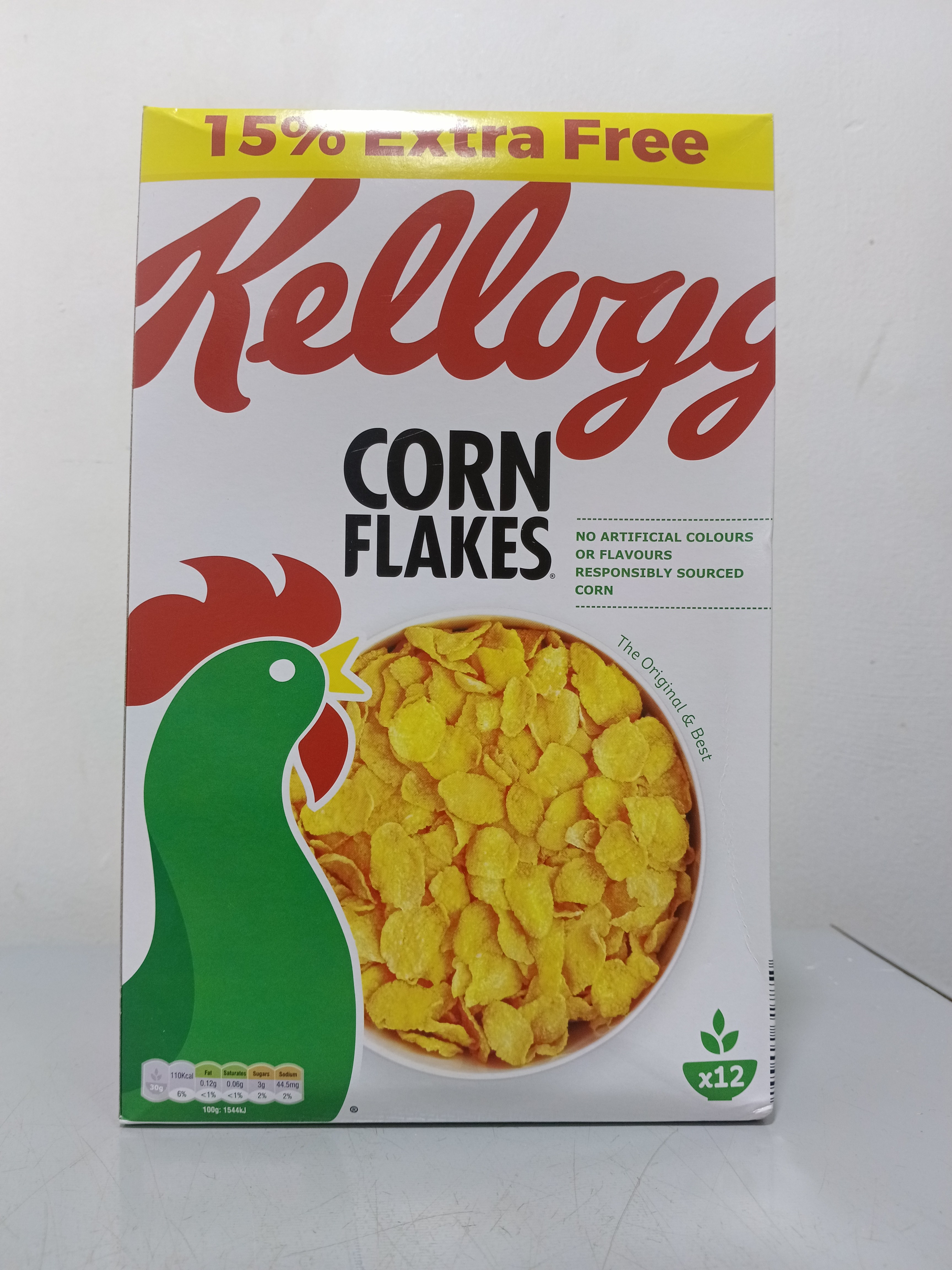 Kellogg’s Cornflakes Cereal – 300g + 45g Free 
