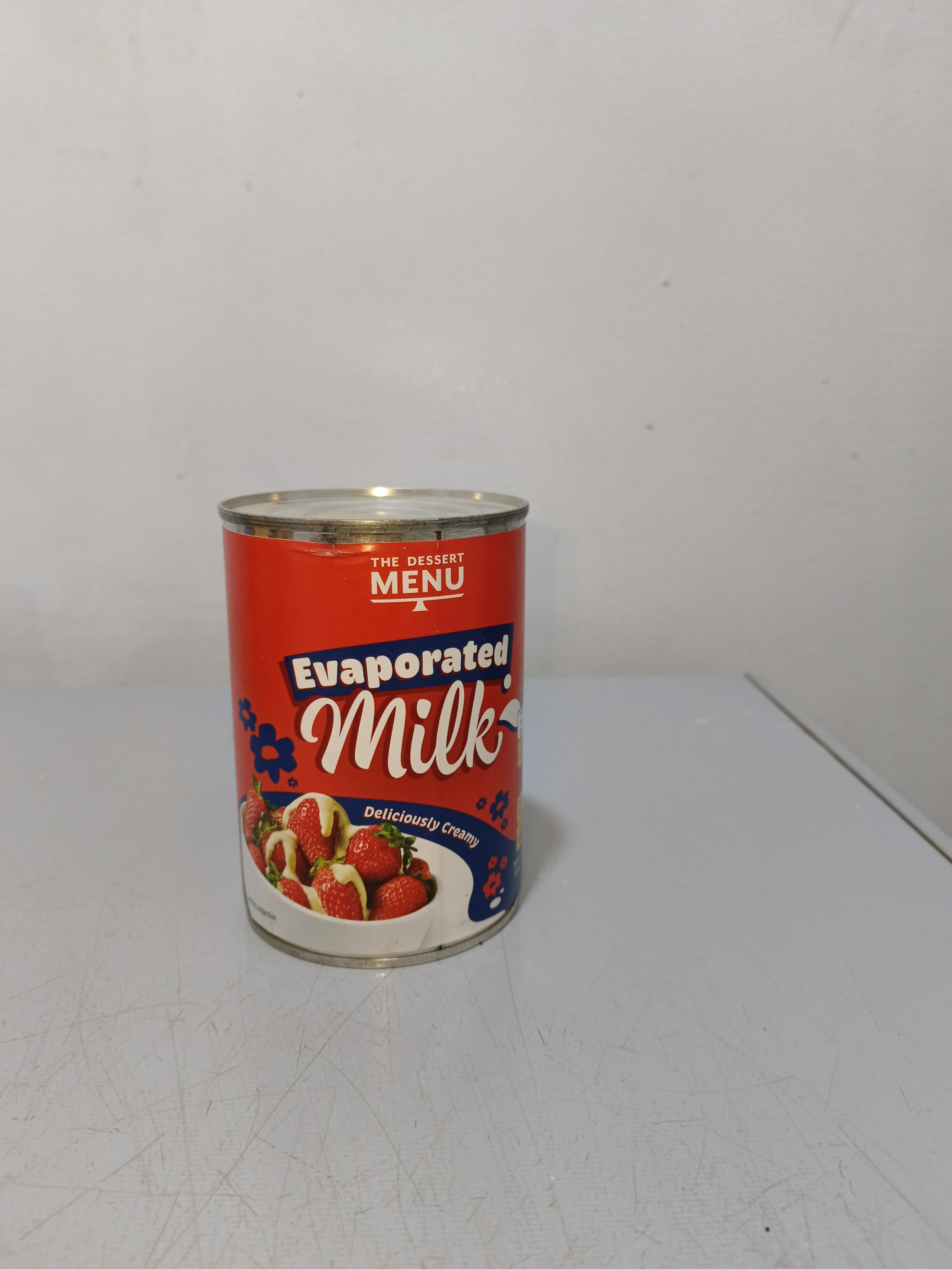 THE DESERT MENU EVAPORATED MILK
